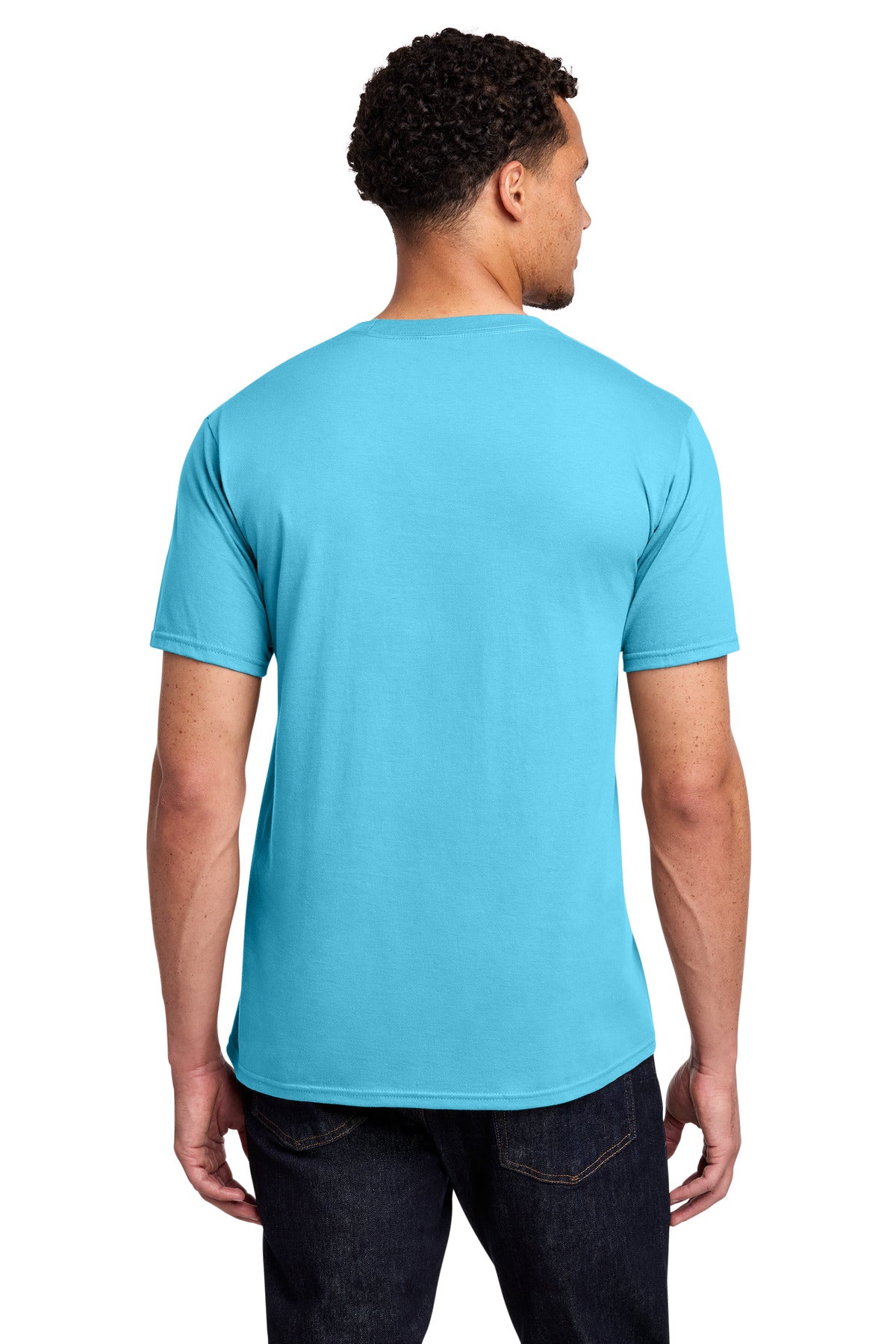 Port & Co Fan Favorite Tee - Tidal Wave