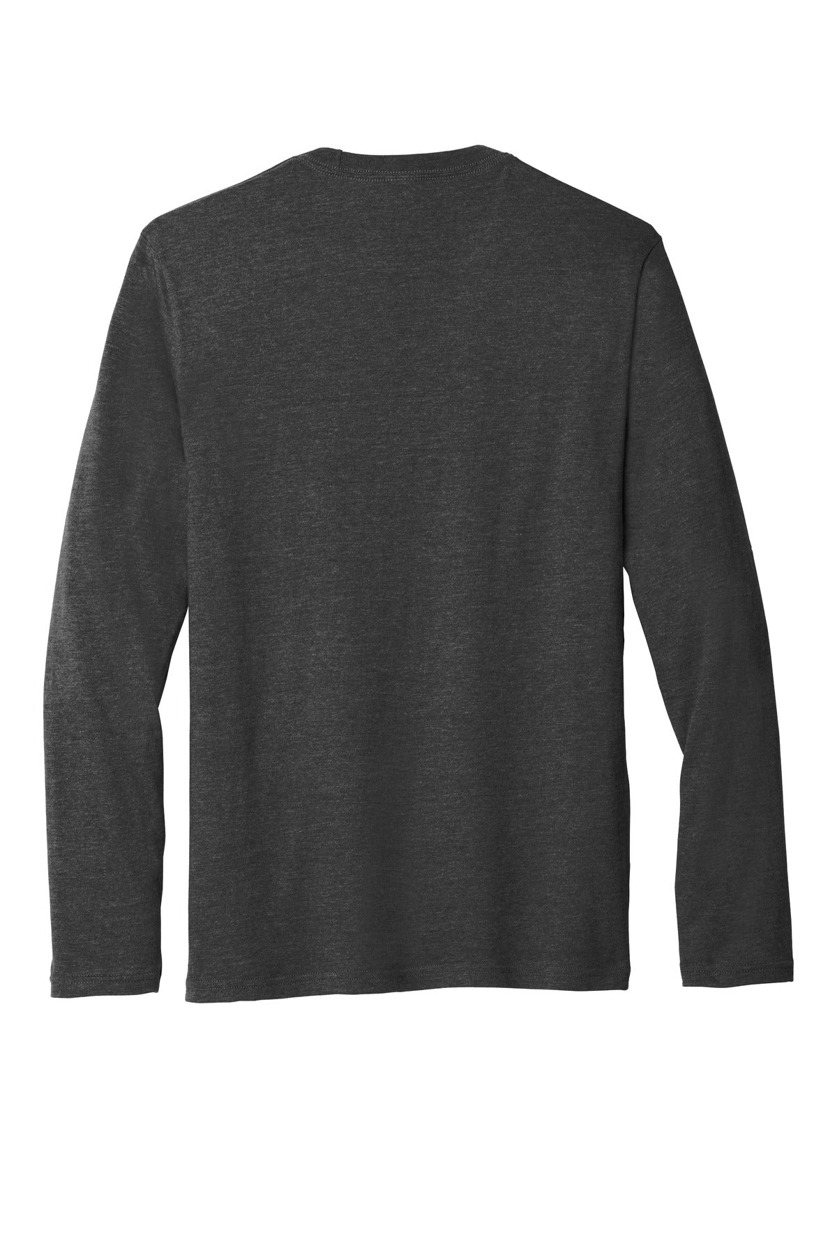 Port & Co Long Sleeve Fan Favorite  Blend Tee - Black Heather