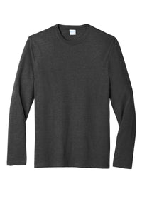 Port & Co Long Sleeve Fan Favorite  Blend Tee