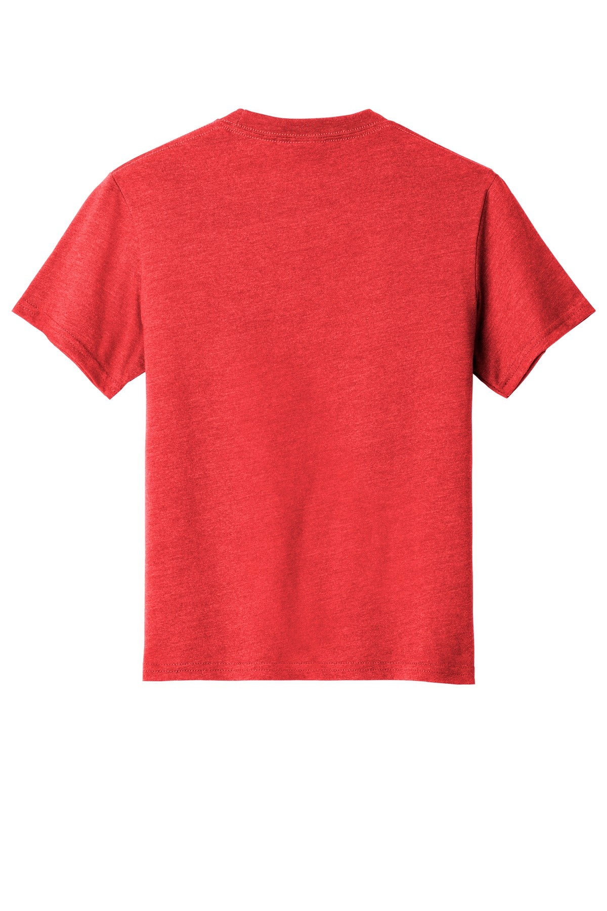 Port & Co Youth Fan Favorite  Blend Tee - Bright Red Heather