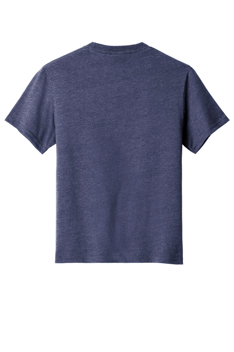 Port & Co Youth Fan Favorite  Blend Tee - Team Navy Heather