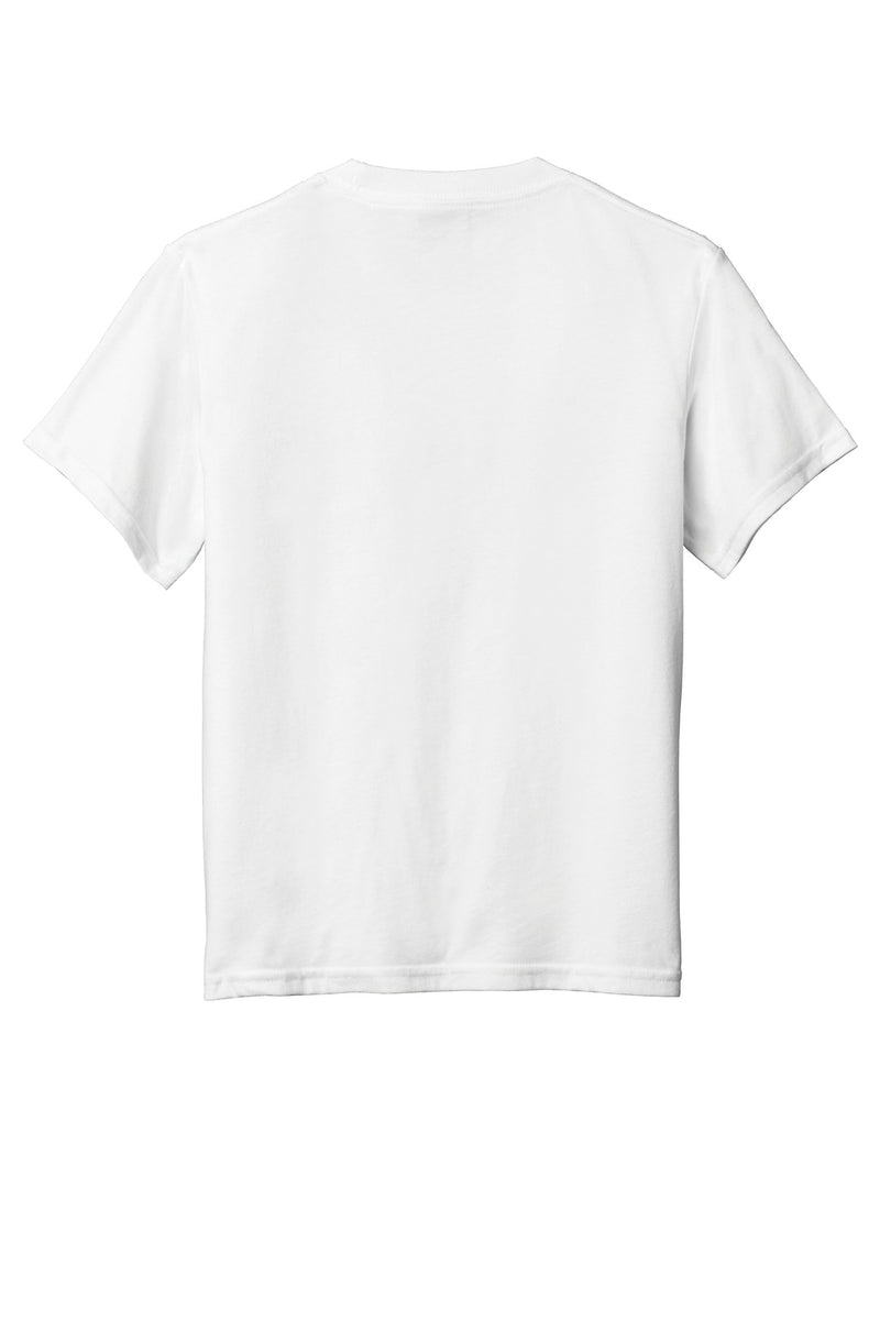 Port & Co Youth Fan Favorite  Blend Tee - White