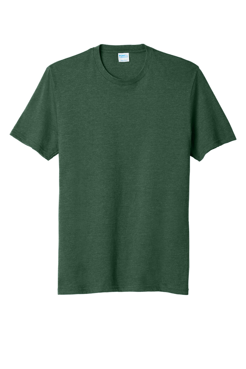 Port & Co Fan Favorite Blend Tee - Forest Green Heather