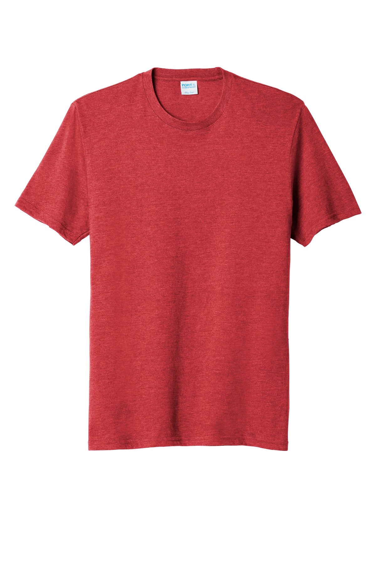 Port & Co Fan Favorite Blend Tee - Team Cardinal Heather
