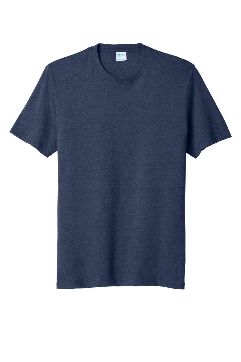 Port & Co Fan Favorite Blend Tee - Team Navy Heather