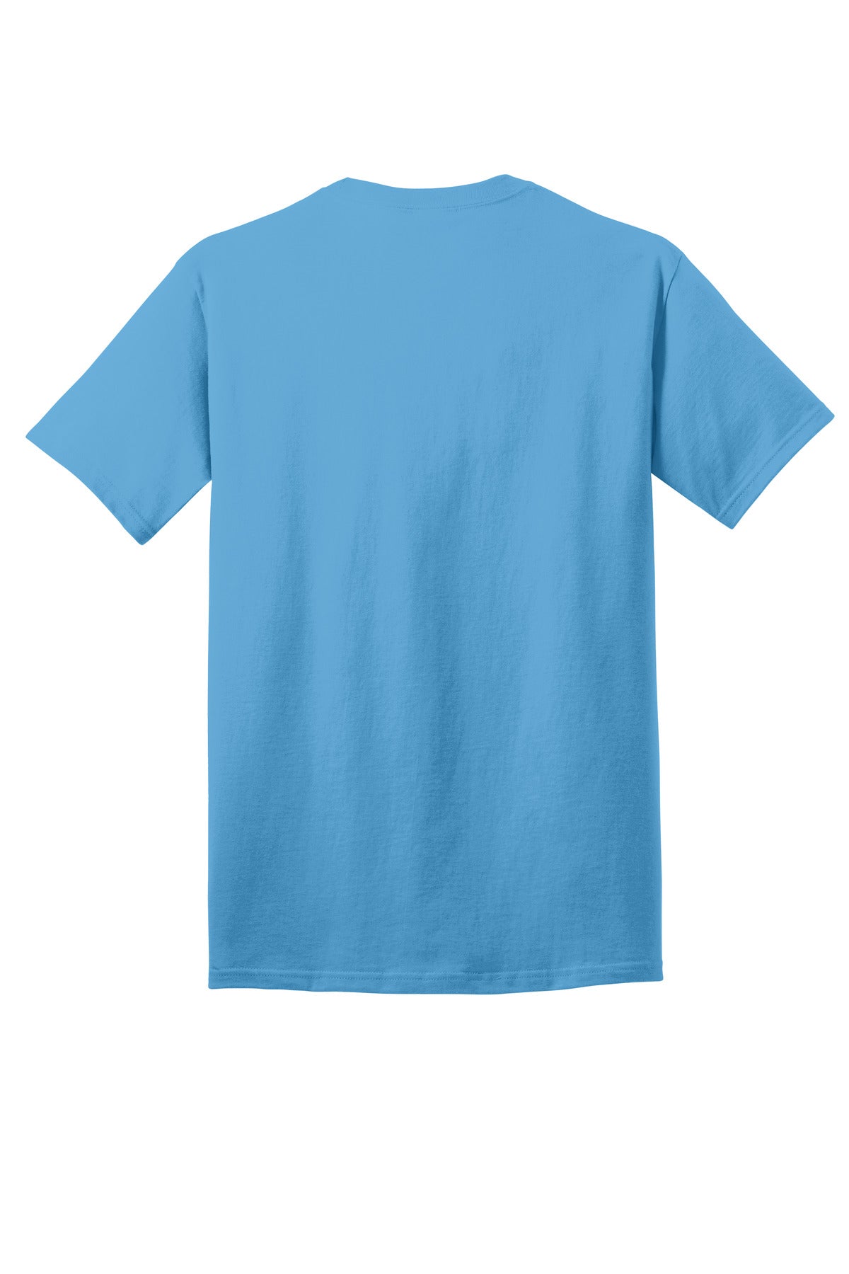 Port & Co Core Cotton DTG Tee - Aquatic Blue
