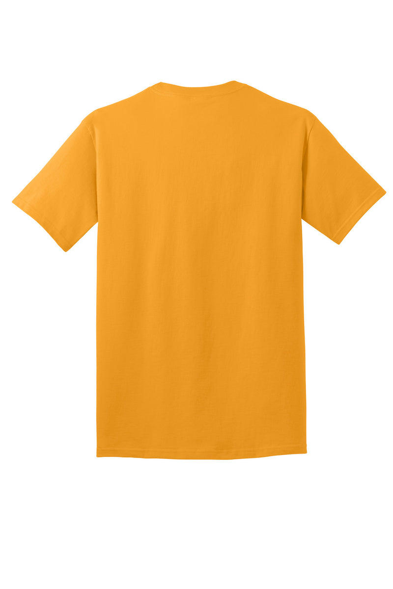 Port & Co Core Cotton DTG Tee - Gold
