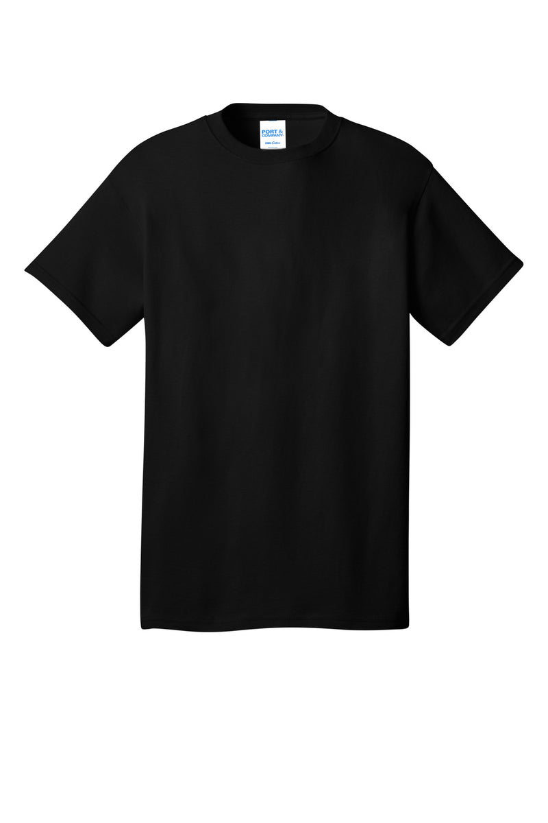 Port & Co Core Cotton DTG Tee - Jet Black