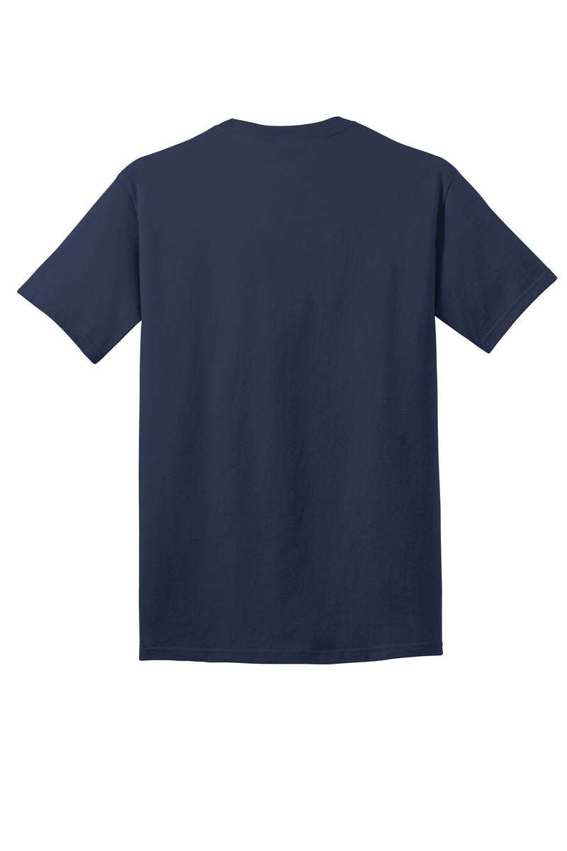 Port & Co Core Cotton DTG Tee - Navy