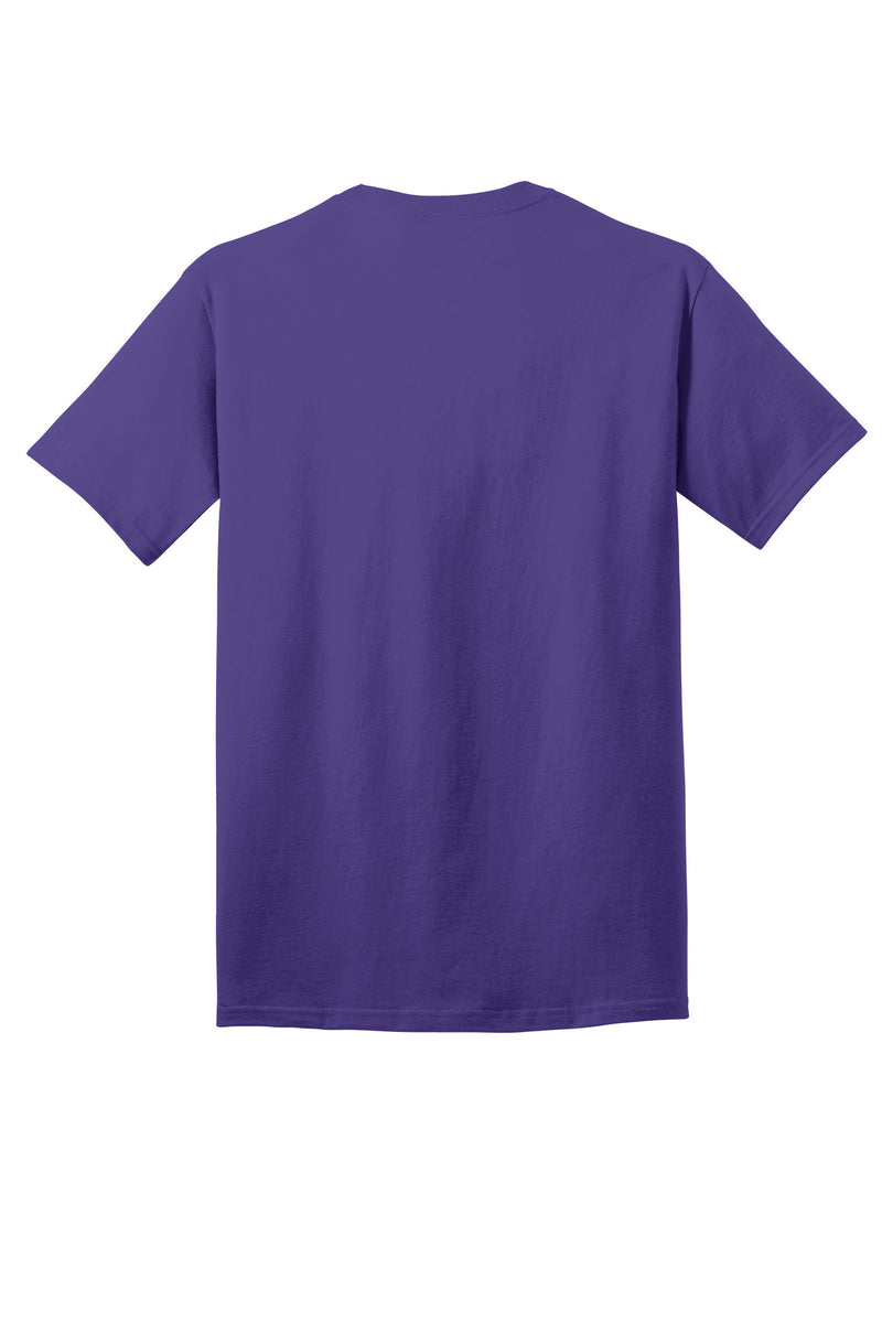 Port & Co Core Cotton DTG Tee - Purple
