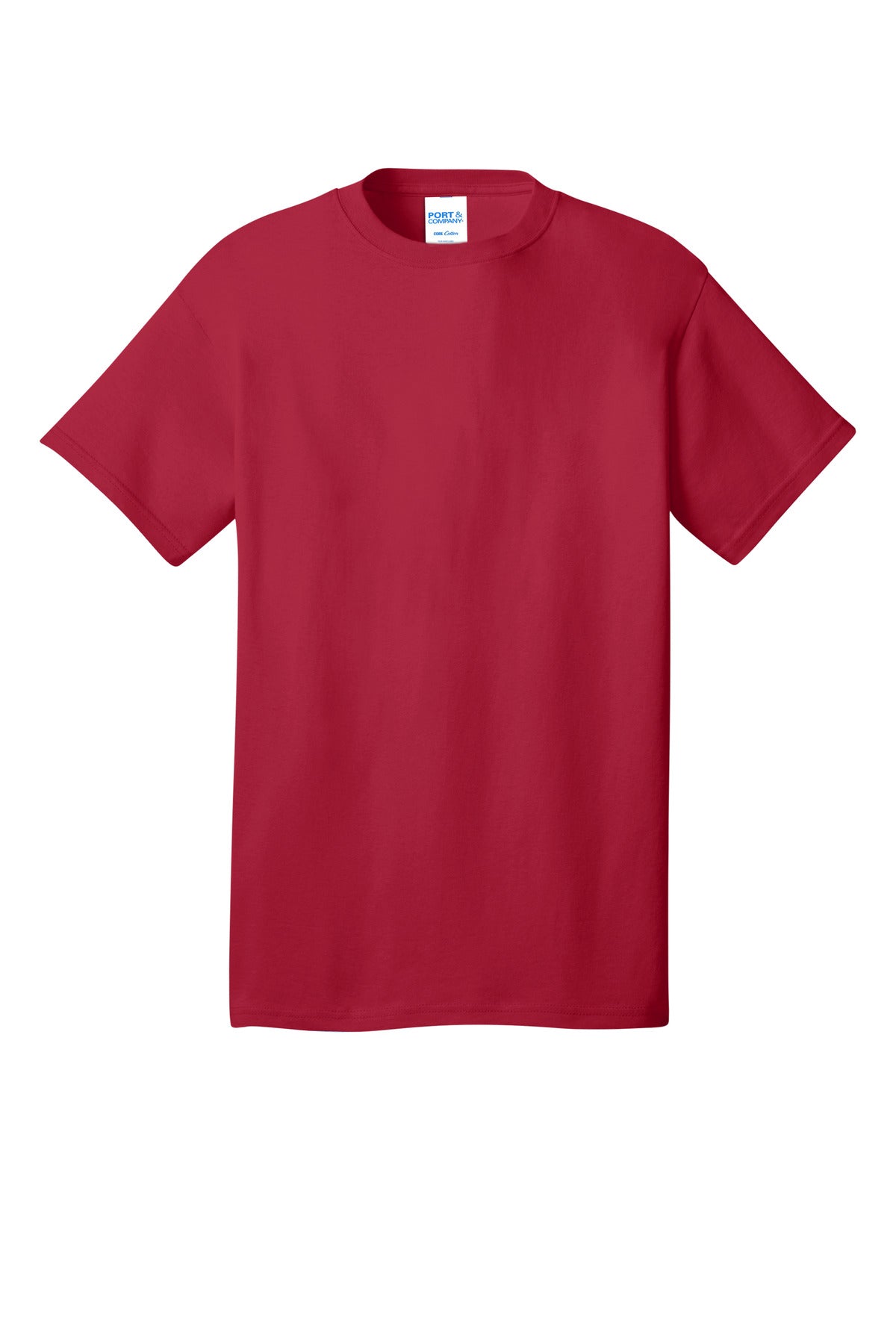 Port & Co Core Cotton DTG Tee - Red