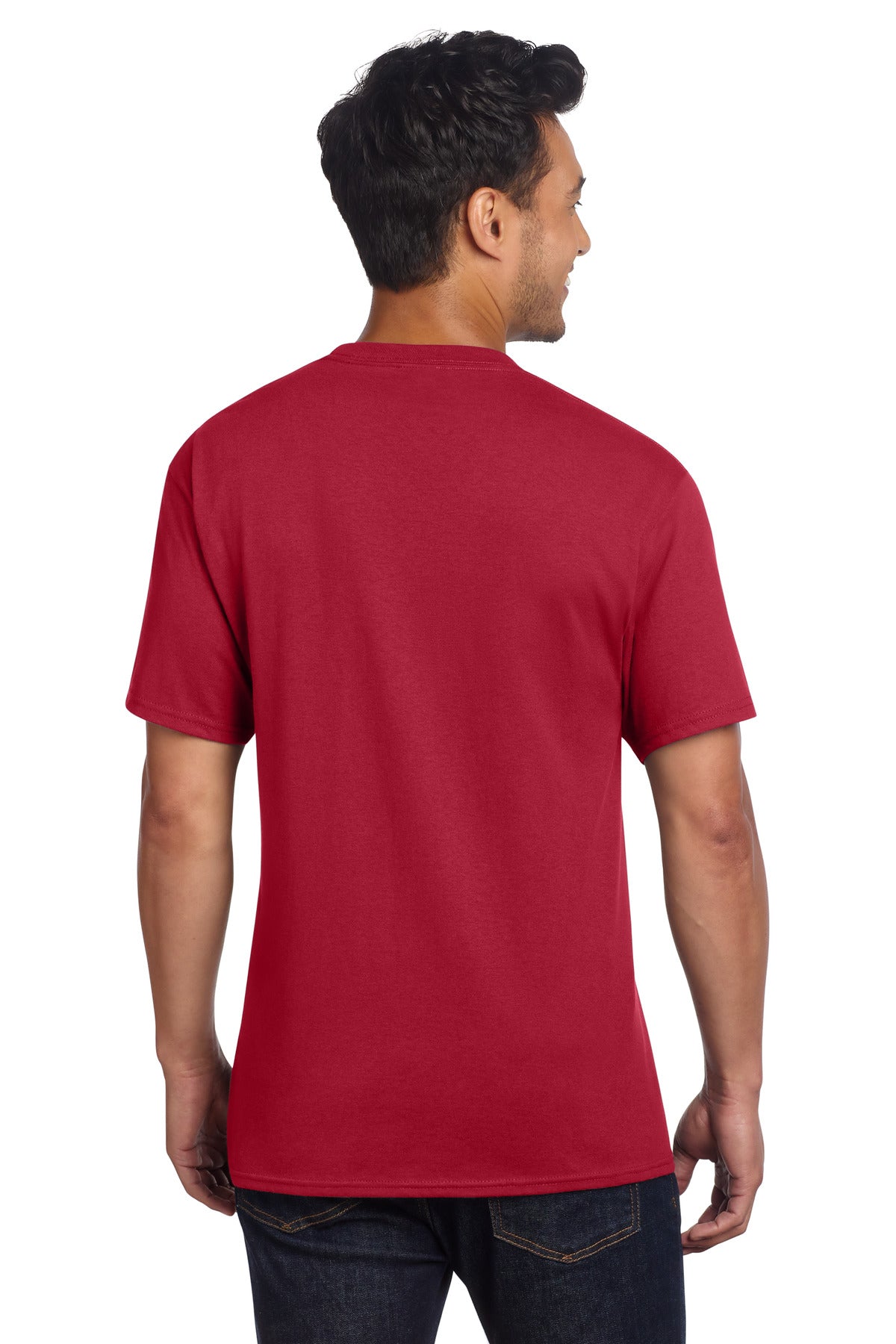 Port & Co Core Cotton DTG Tee - Red