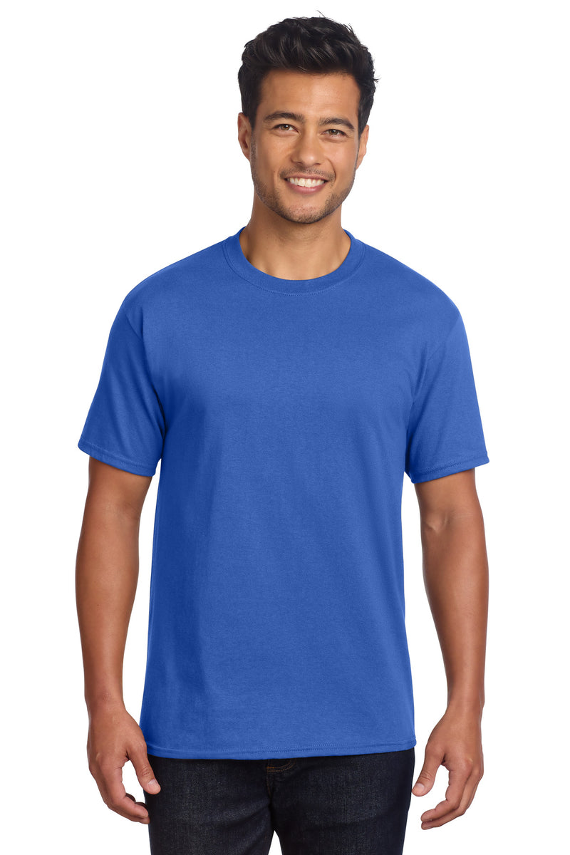 Port & Co Core Cotton DTG Tee - Royal