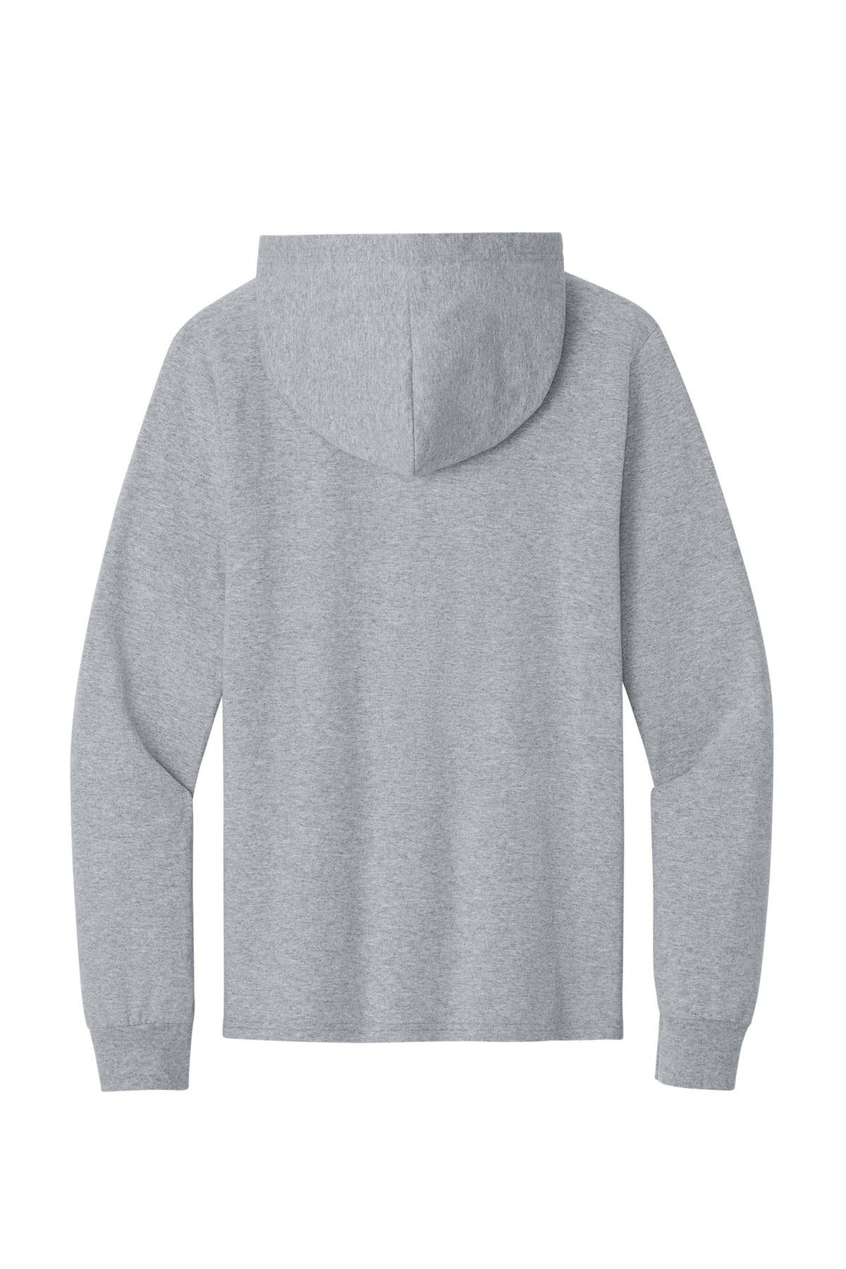 Port & Co Core Cotton Pullover Hooded Tee - Athletic Heather