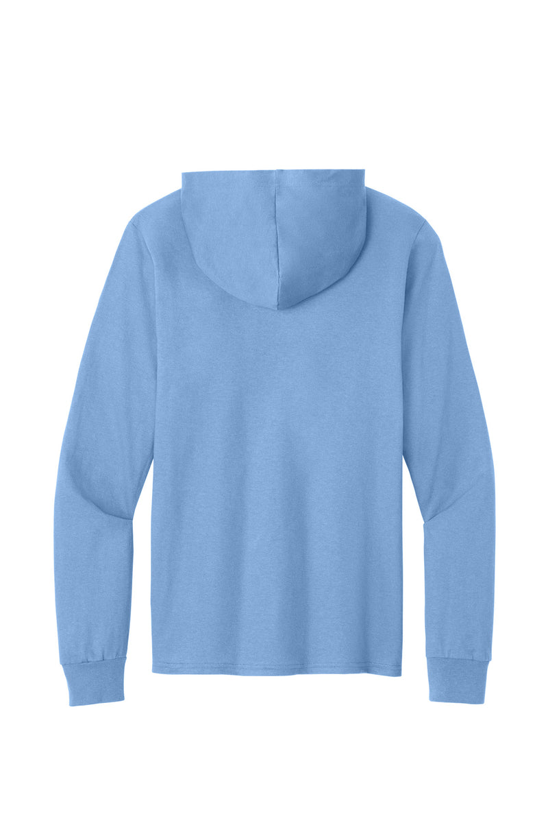 Port & Co Core Cotton Pullover Hooded Tee - Carolina Blue