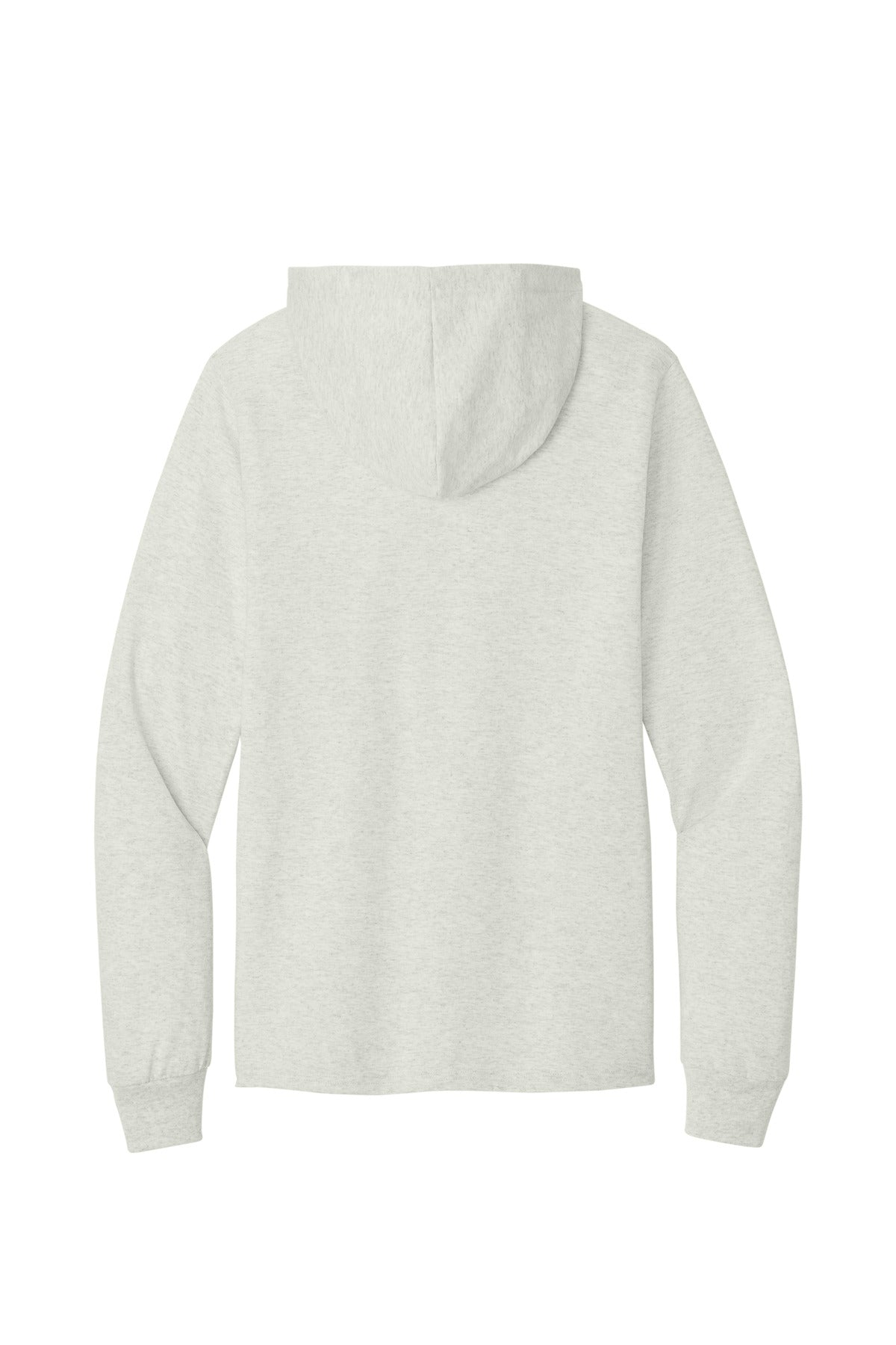 Port & Co Core Cotton Pullover Hooded Tee - Oatmeal Heather