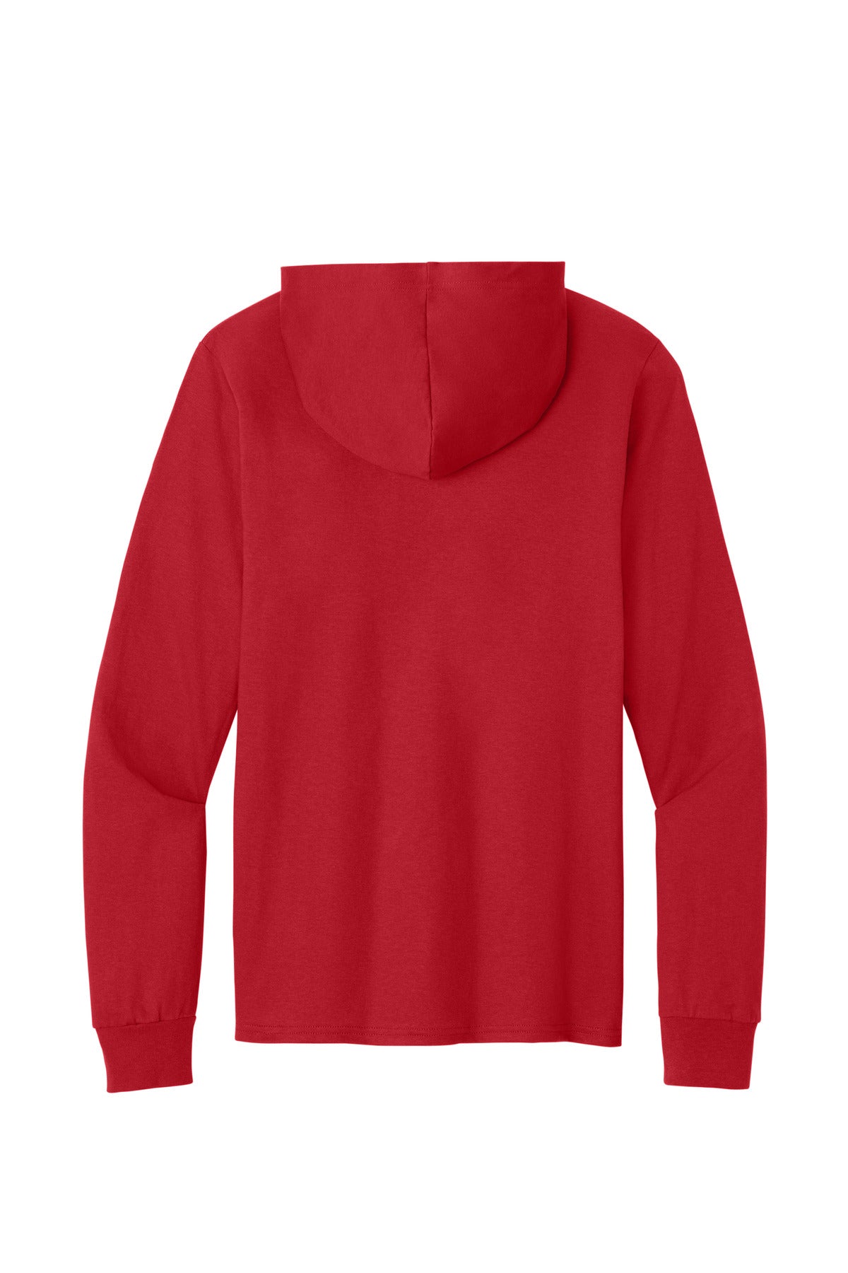 Port & Co Core Cotton Pullover Hooded Tee - Red