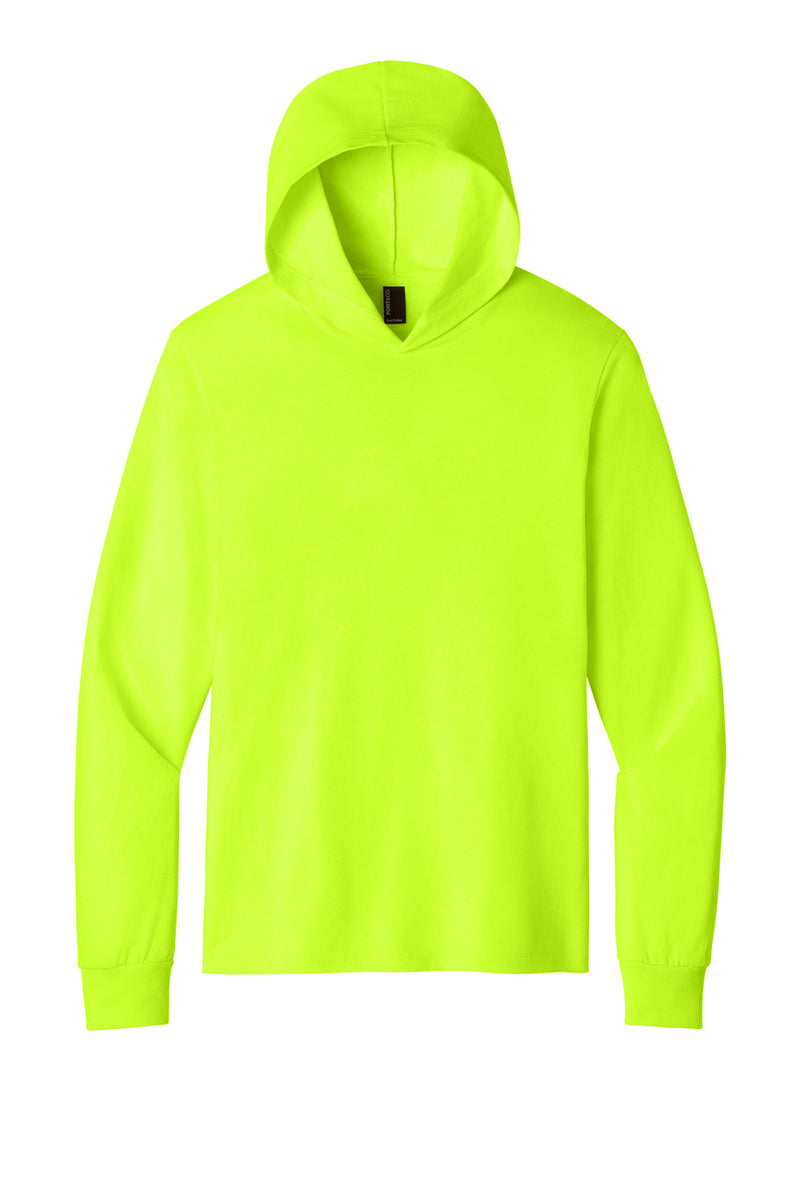 Port & Co Core Cotton Pullover Hooded Tee - S. Green
