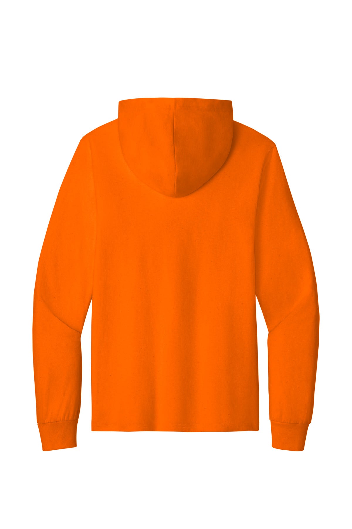 Port & Co Core Cotton Pullover Hooded Tee - S. Orange