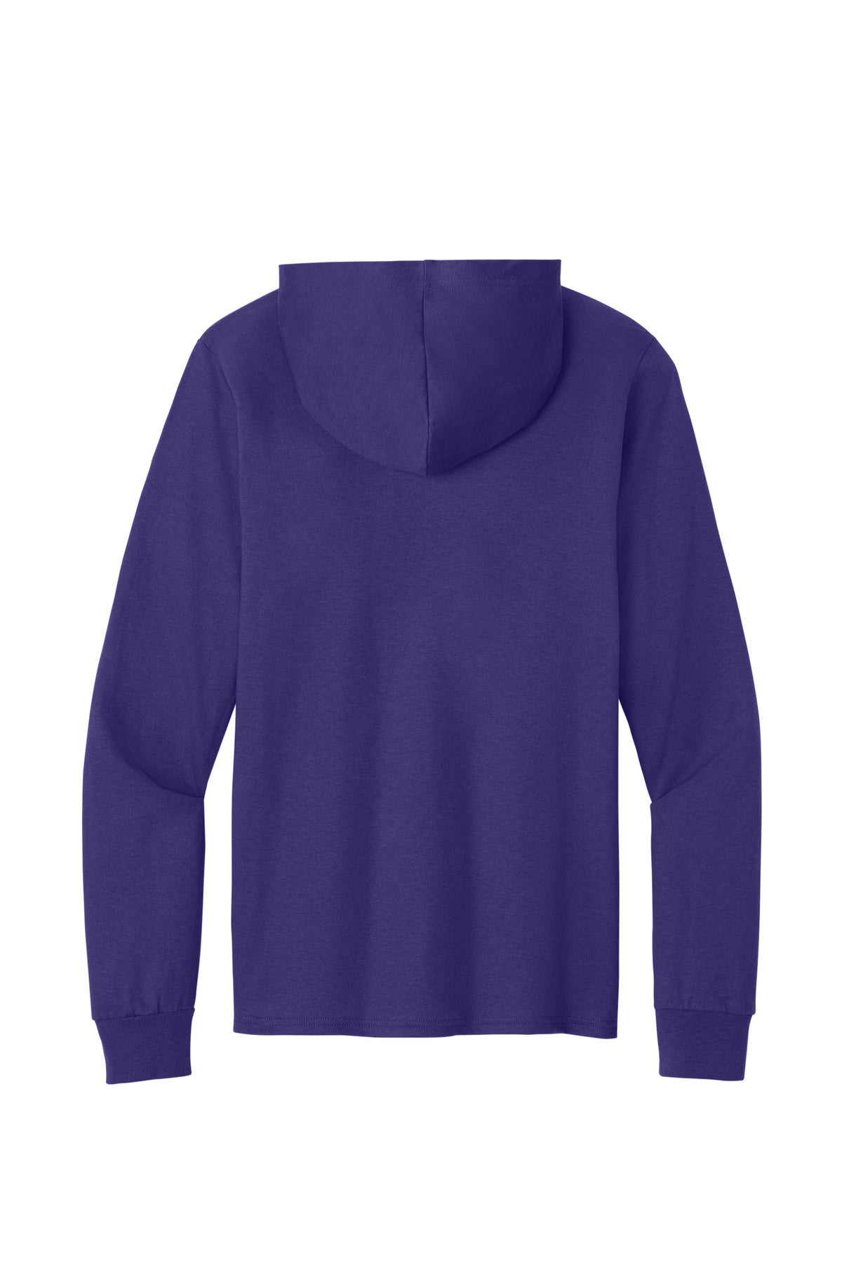 Port & Co Core Cotton Pullover Hooded Tee - Team Purple