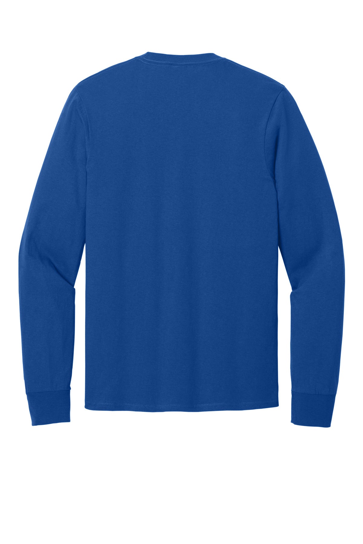 Port & Co Long Sleeve Core Cotton Tee - True Royal