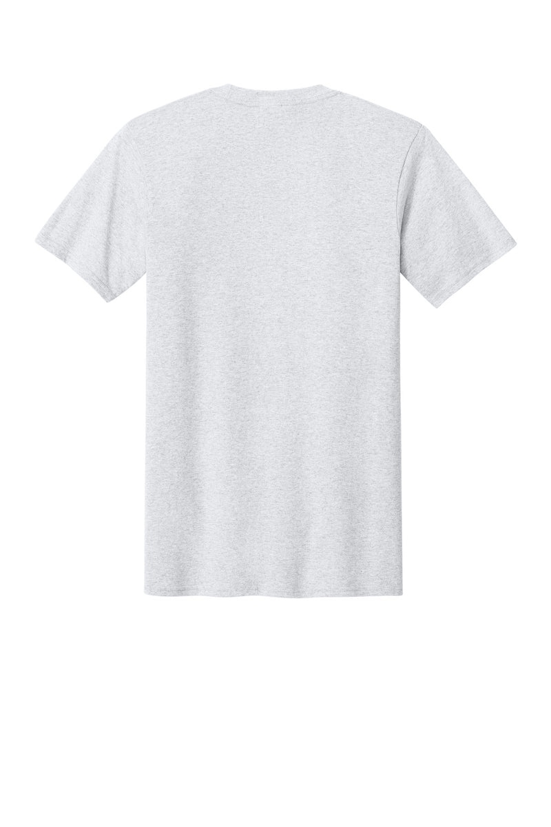 Port & Co Core Cotton Pocket Tee - Ash