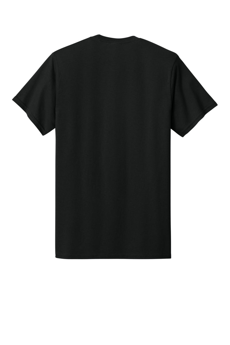 Port & Co Core Cotton Pocket Tee - Jet Black