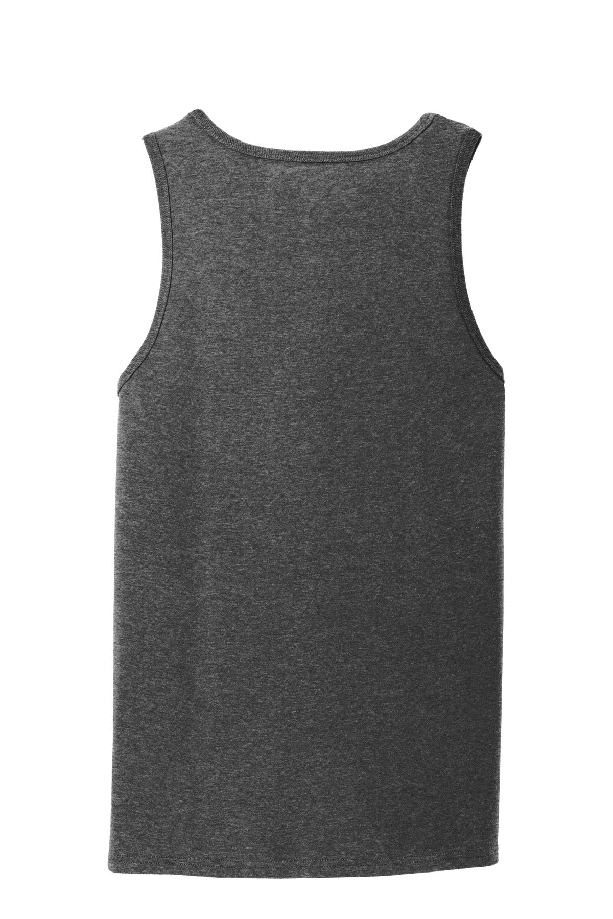 Port & Co Core Cotton Tank Top - Dark Heather Grey