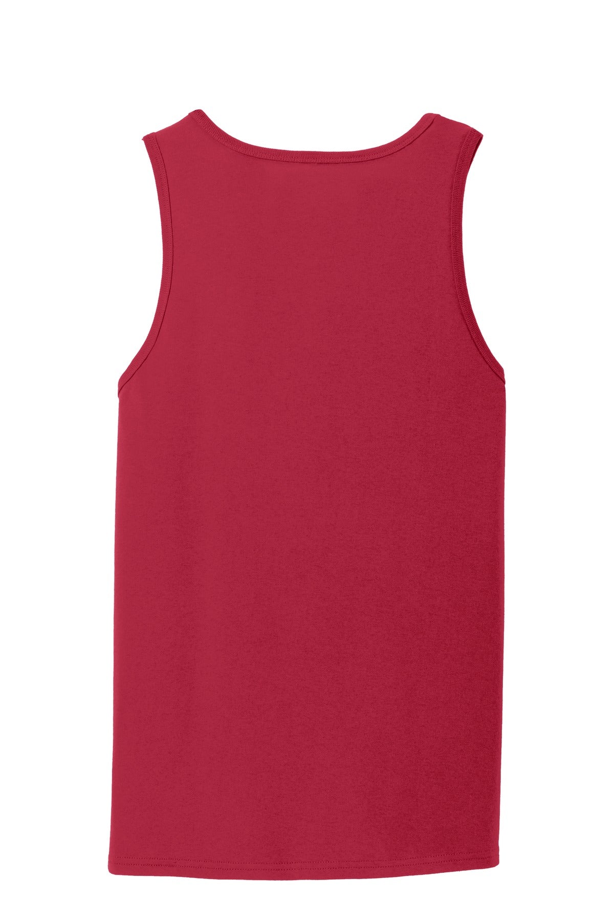 Port & Co Core Cotton Tank Top - Red