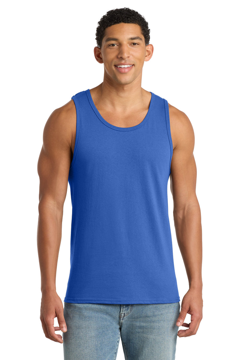 Port & Co Core Cotton Tank Top - Royal