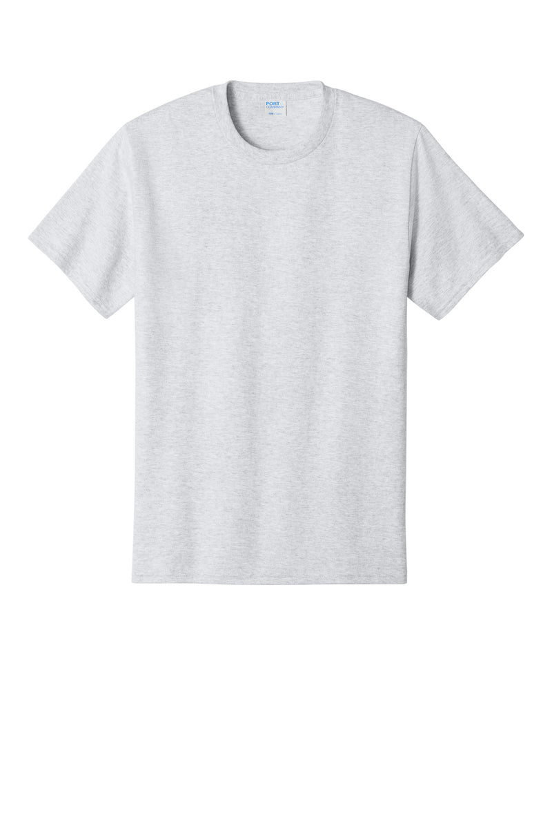Port & Co Tall Core Cotton Tee - Ash