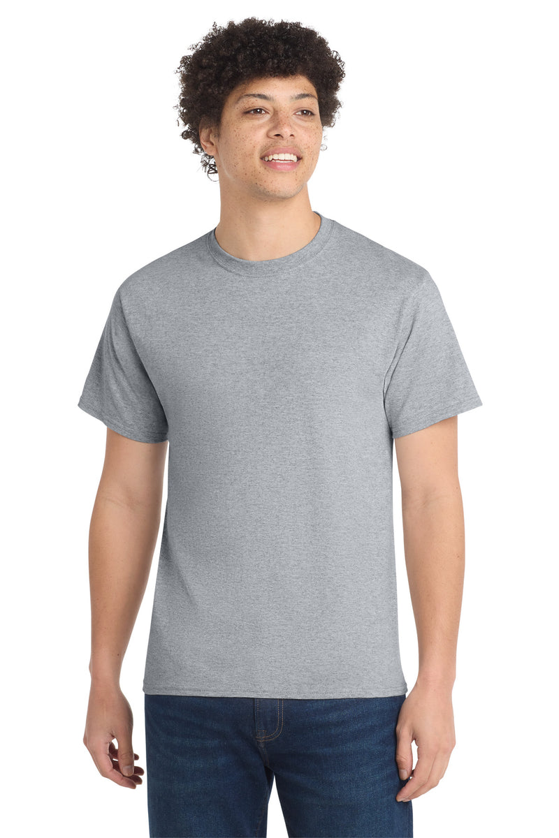 Port & Co Tall Core Cotton Tee - Athletic Heather