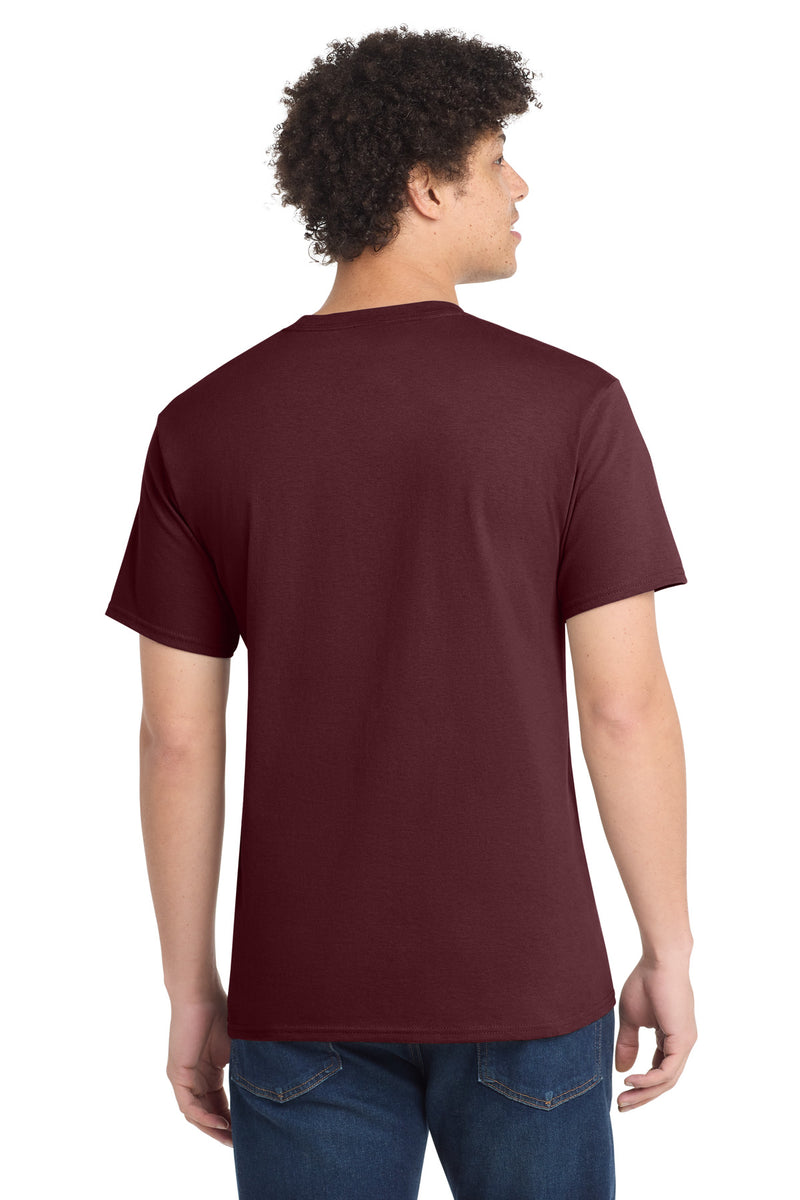 Port & Co Tall Core Cotton Tee - Athletic Maroon