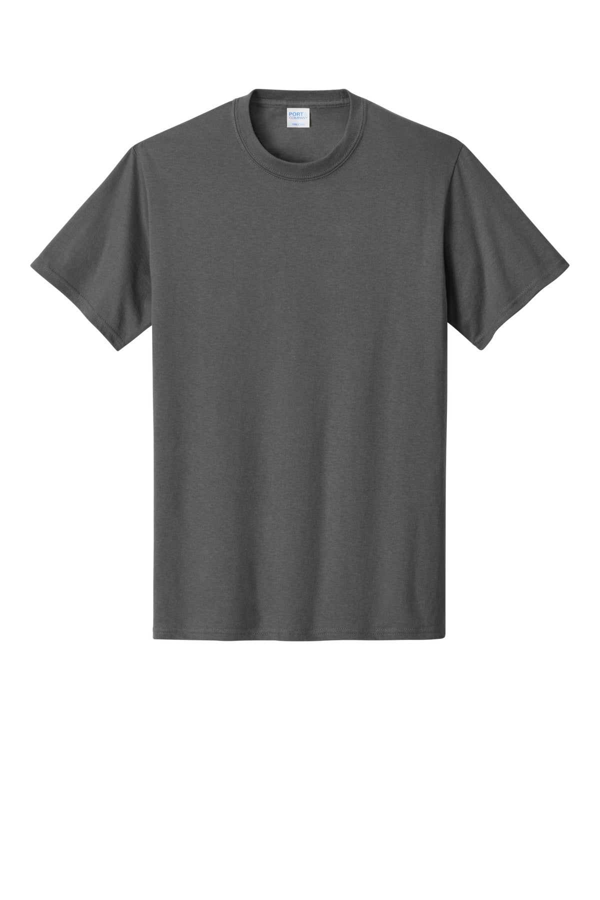 Port & Co Tall Core Cotton Tee - Charcoal