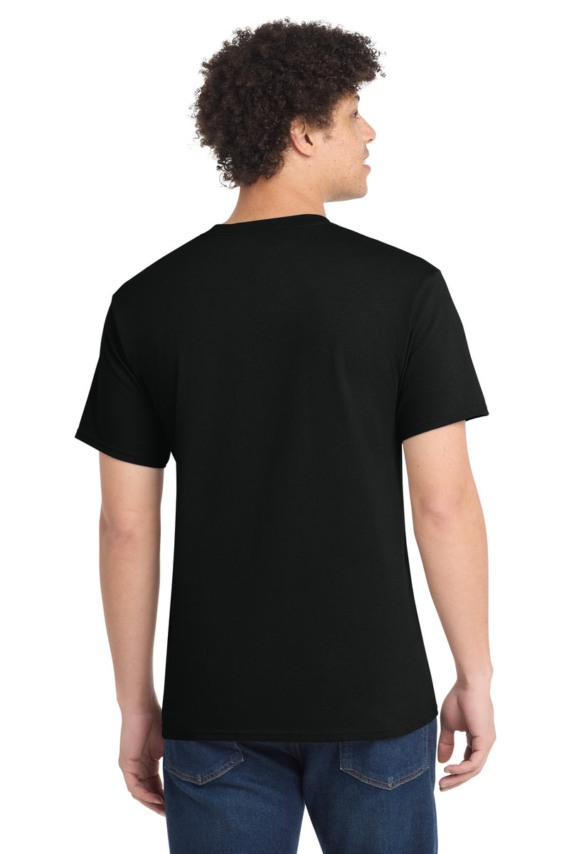 Port & Co Tall Core Cotton Tee - Jet Black