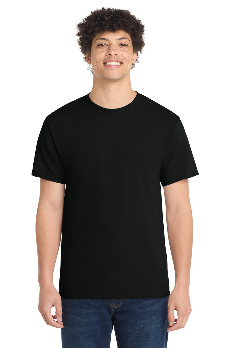Port & Co Tall Core Cotton Tee - Jet Black