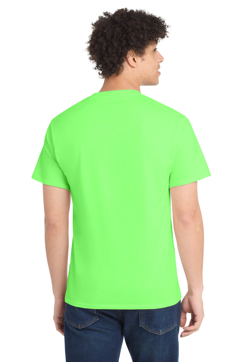 Port & Co Tall Core Cotton Tee - Neon Green