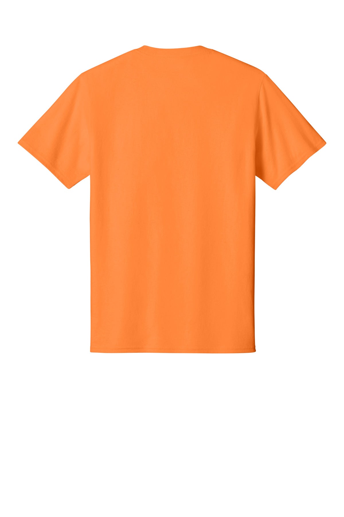 Port & Co Tall Core Cotton Tee - Neon Orange