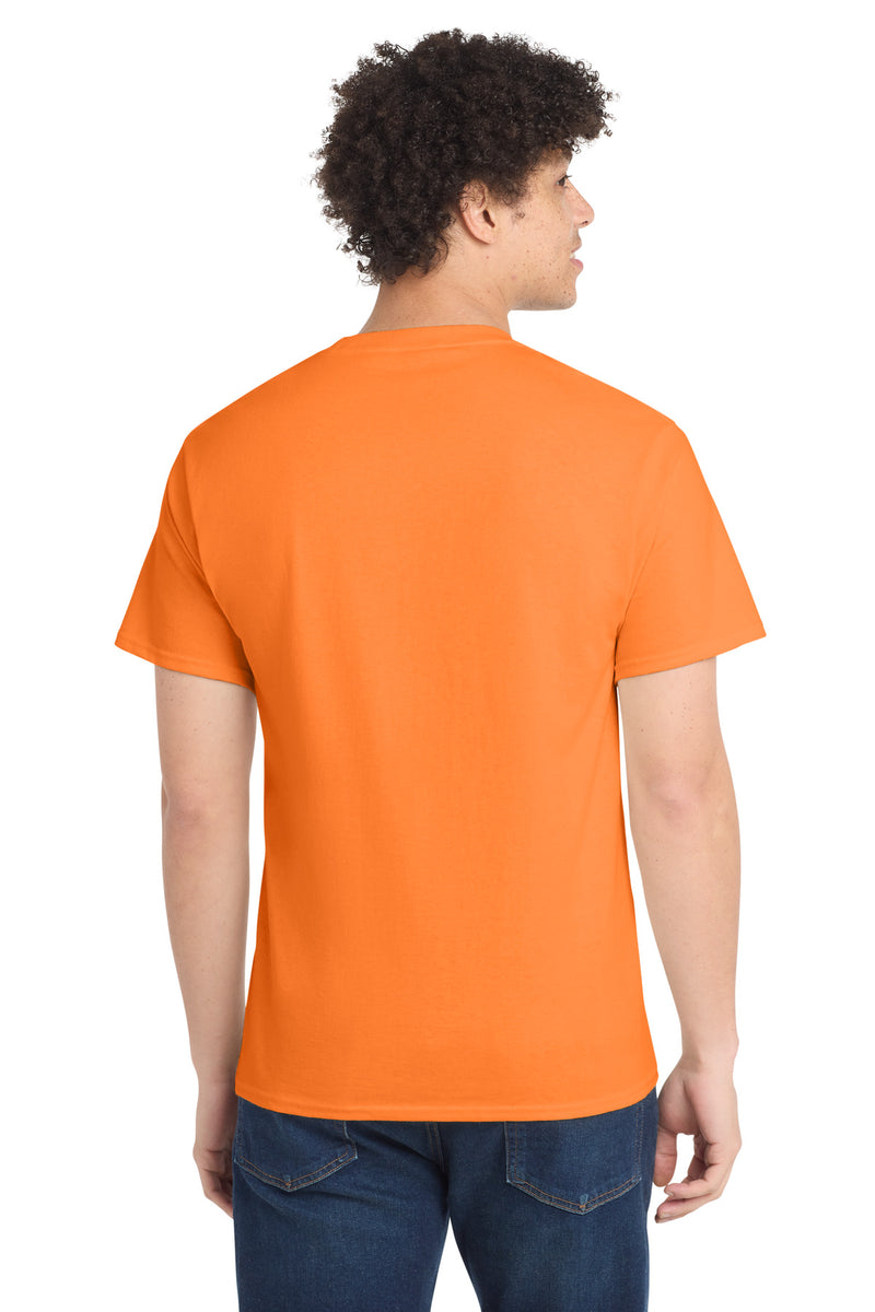 Port & Co Tall Core Cotton Tee - Neon Orange