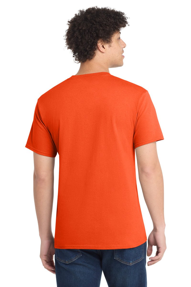 Port & Co Tall Core Cotton Tee - Orange