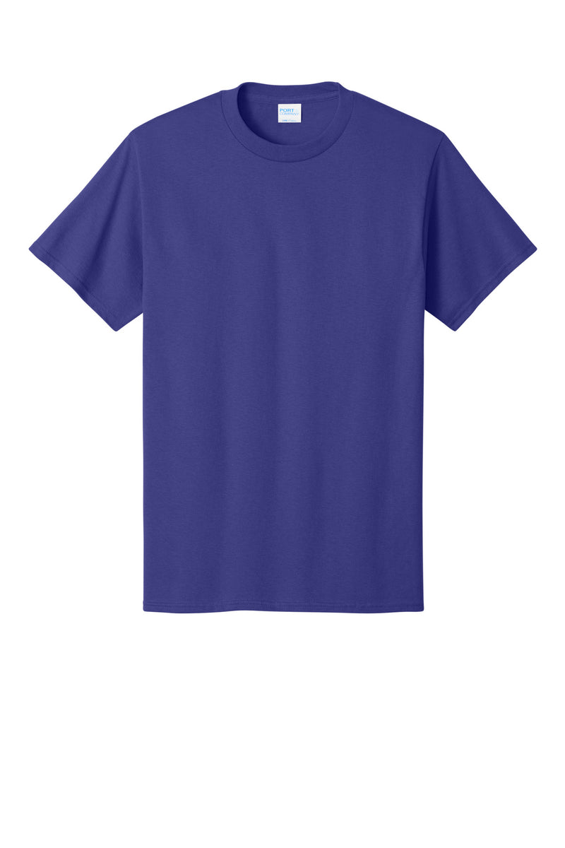 Port & Co Tall Core Cotton Tee - Purple