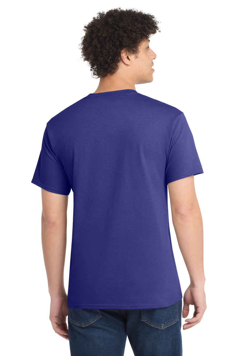 Port & Co Tall Core Cotton Tee - Purple