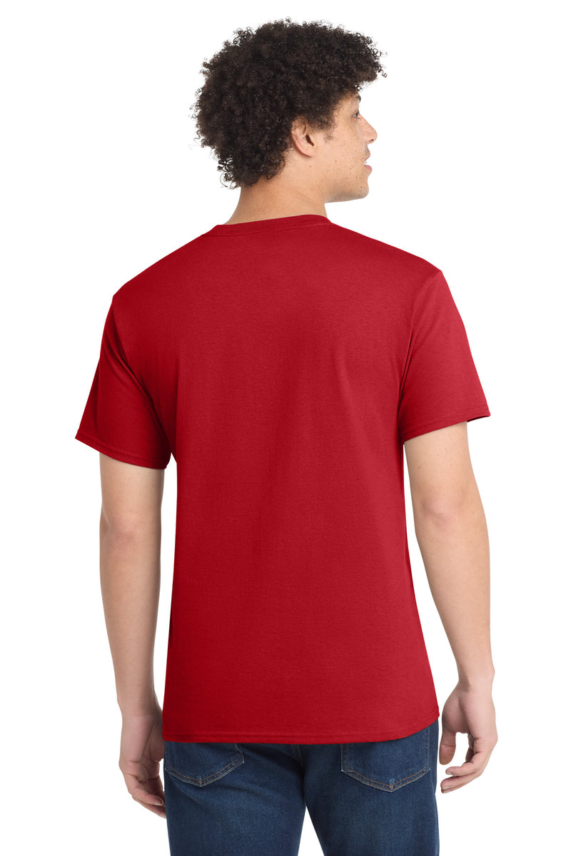 Port & Co Tall Core Cotton Tee - Red