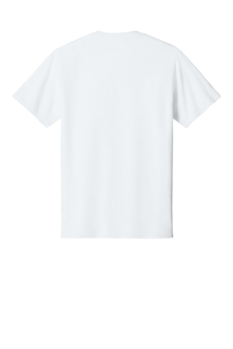 Port & Co Tall Core Cotton Tee - White