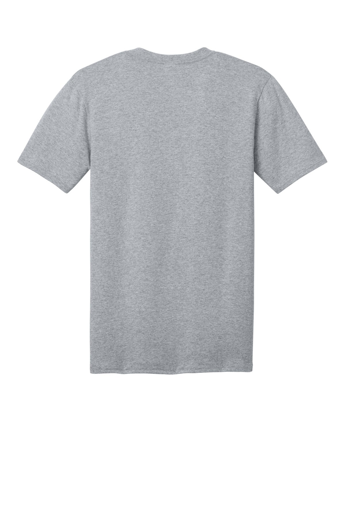 Port & Co Core Cotton V-Neck Tee - Athletic Heather