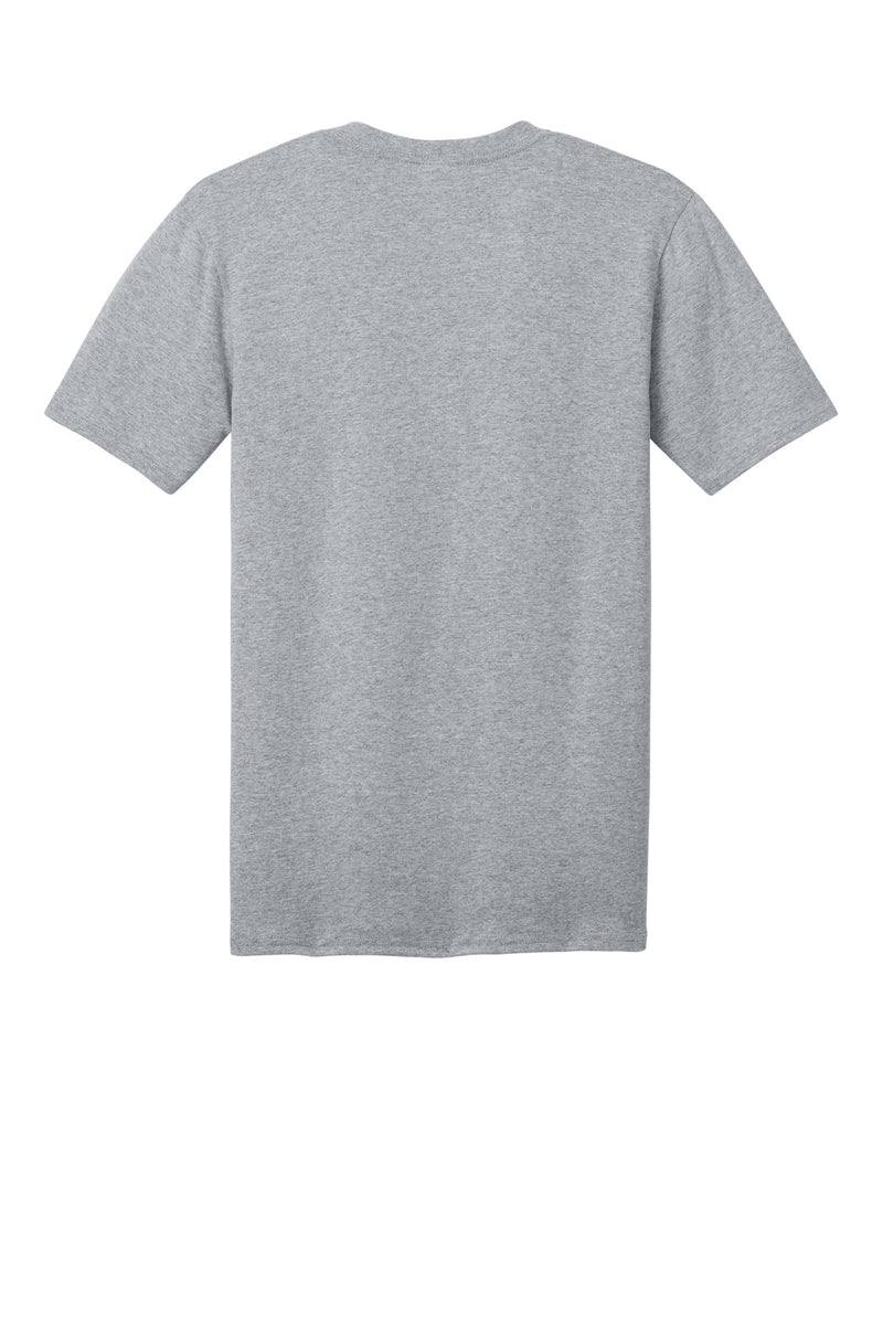 Port & Co Core Cotton V-Neck Tee - Athletic Heather