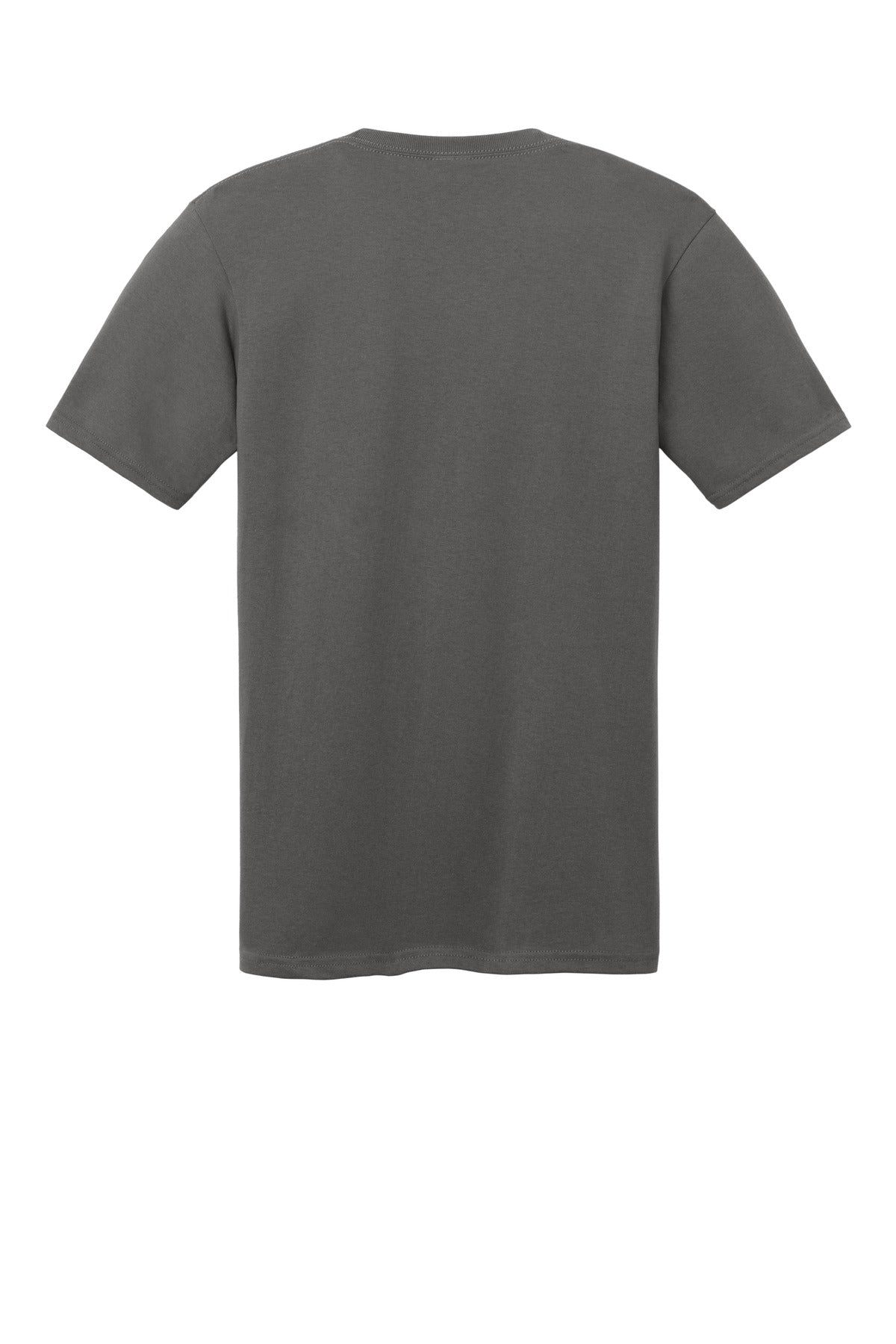 Port & Co Core Cotton V-Neck Tee - Charcoal