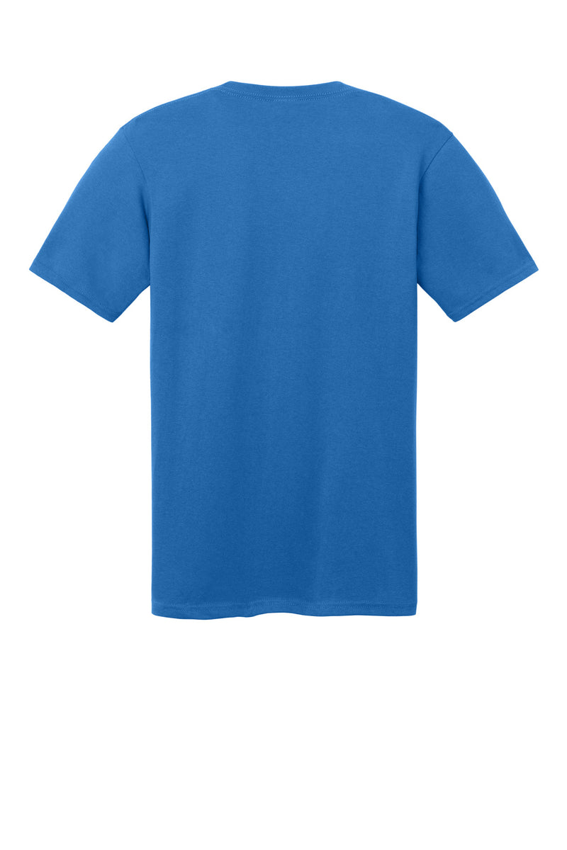 Port & Co Core Cotton V-Neck Tee - Royal