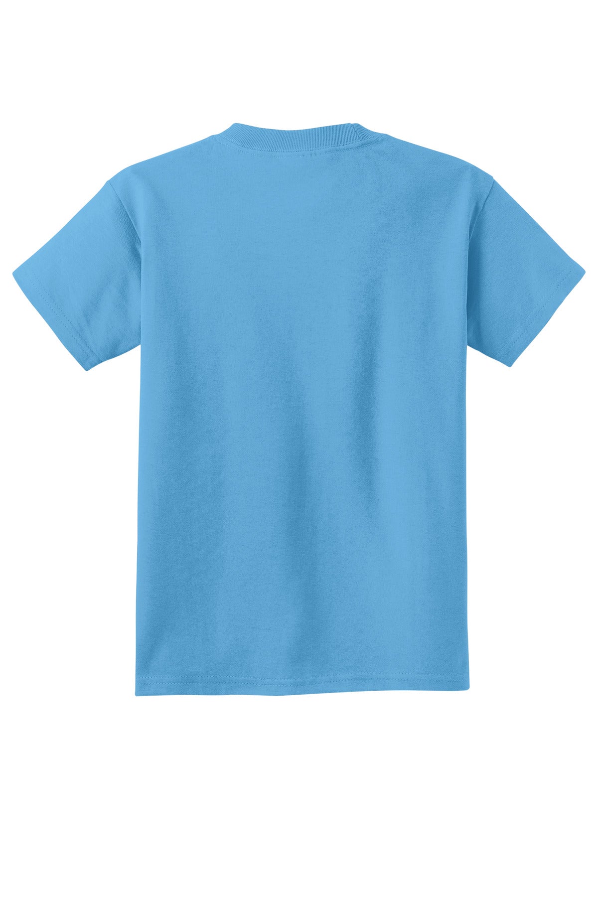 Port & Co Youth Core Cotton DTG Tee - Aquatic Blue