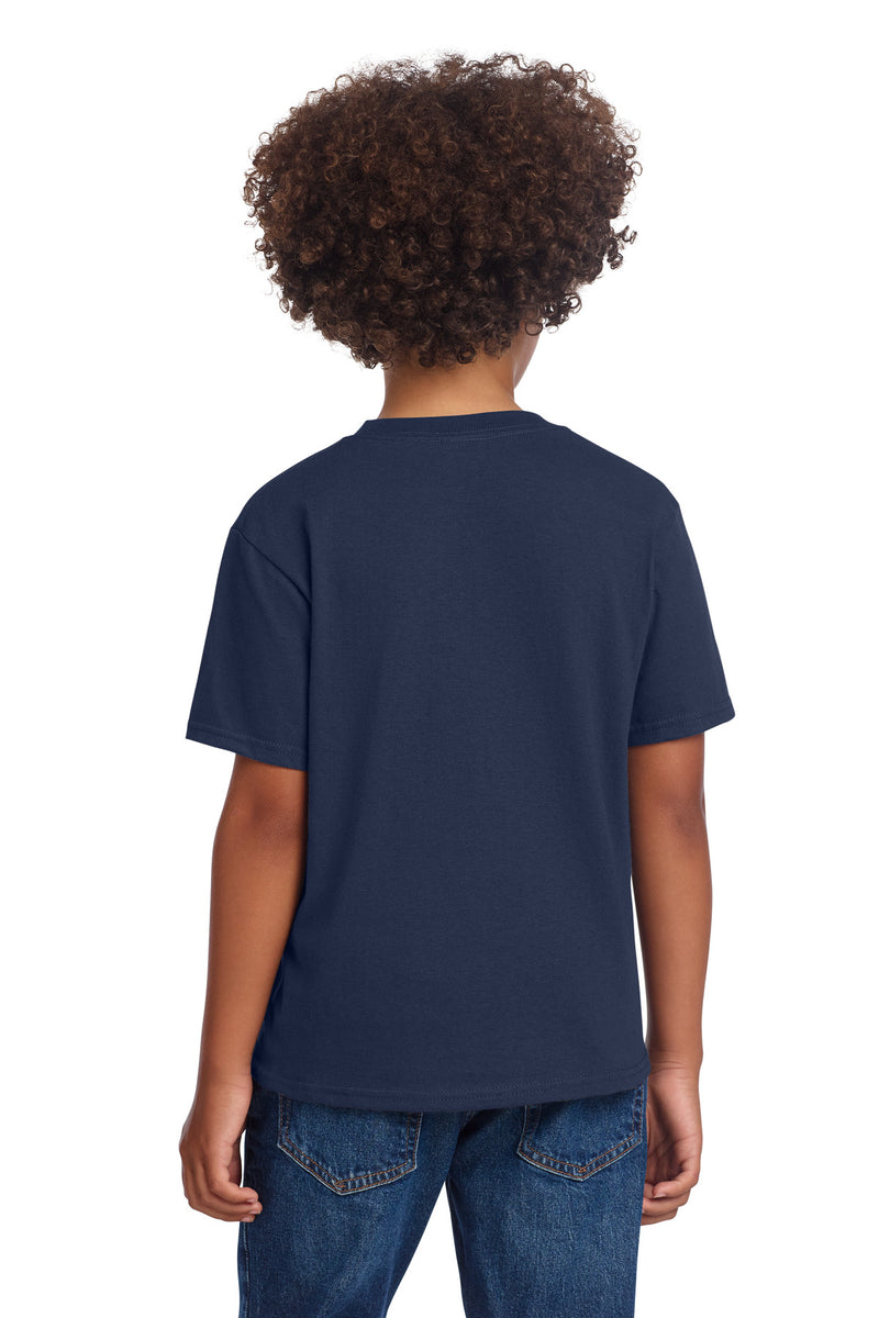 Port & Co Youth Core Cotton DTG Tee - Navy